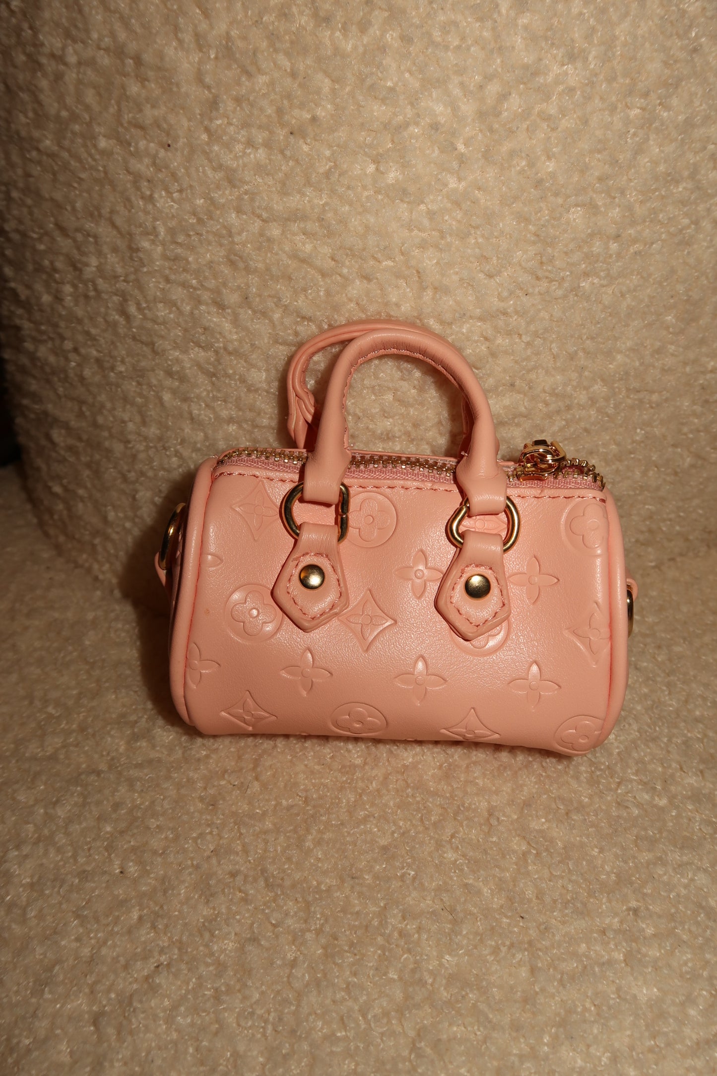 Peach Duffle Bag