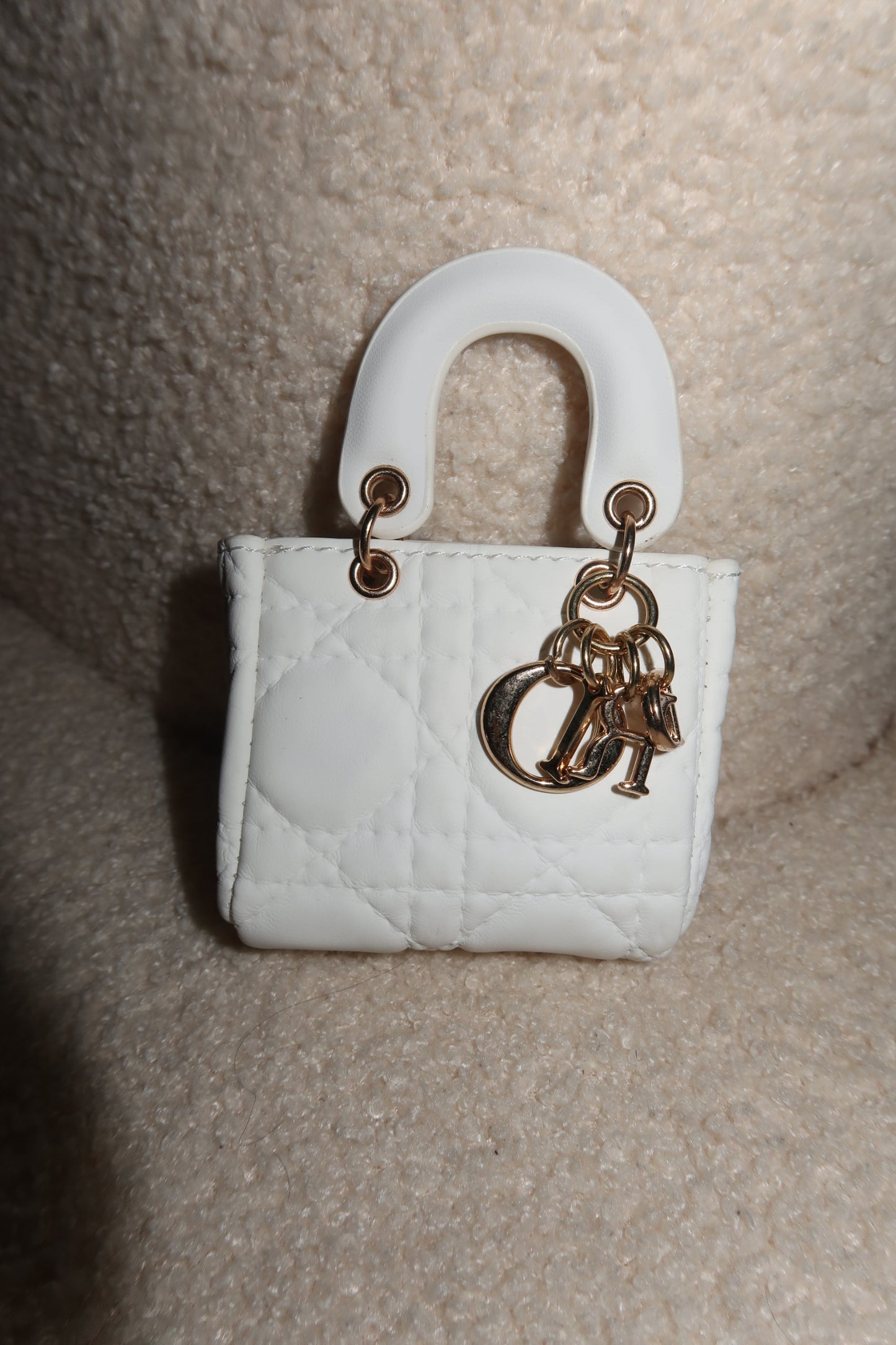 White Square D Bag