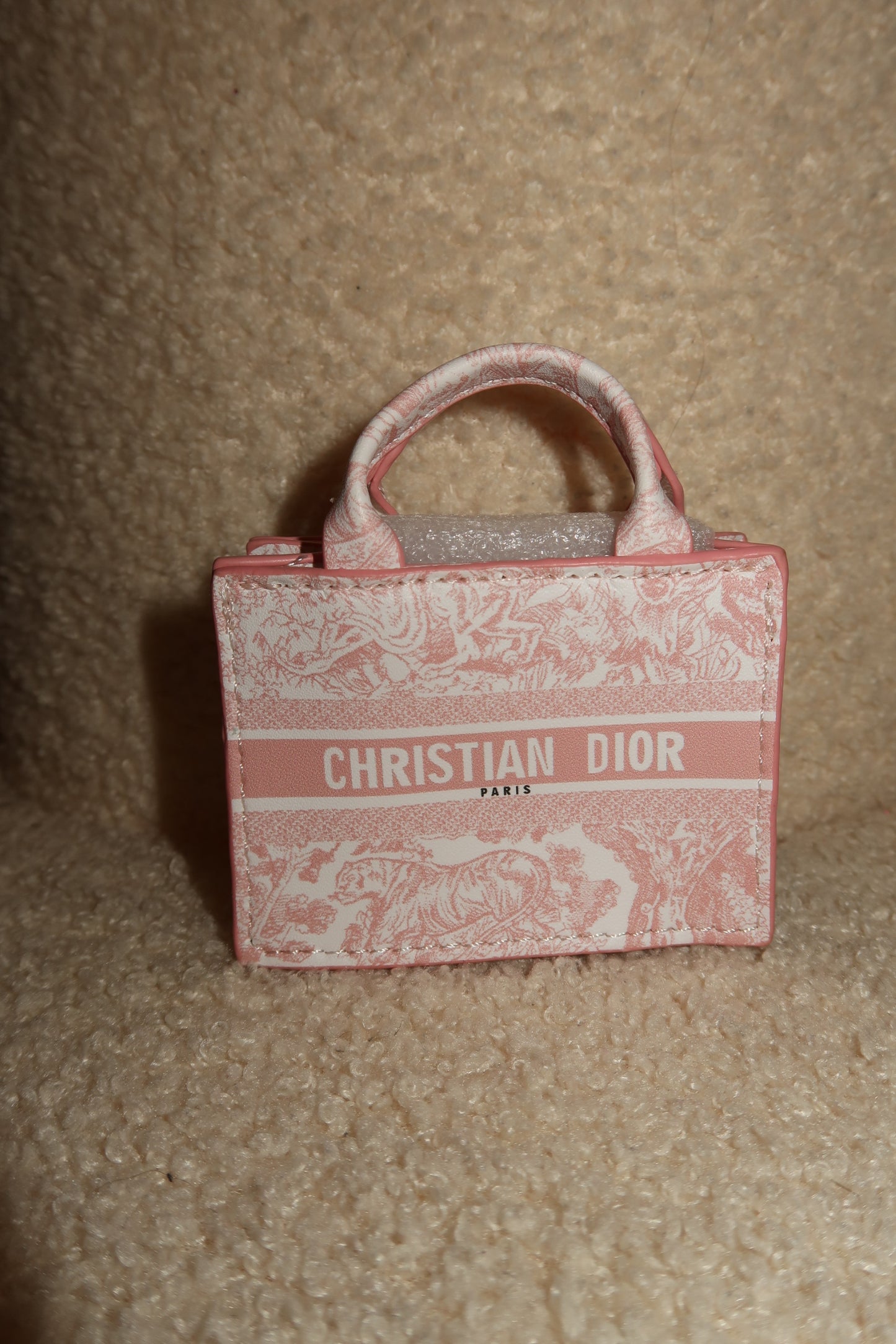 Pink D Tote Bag