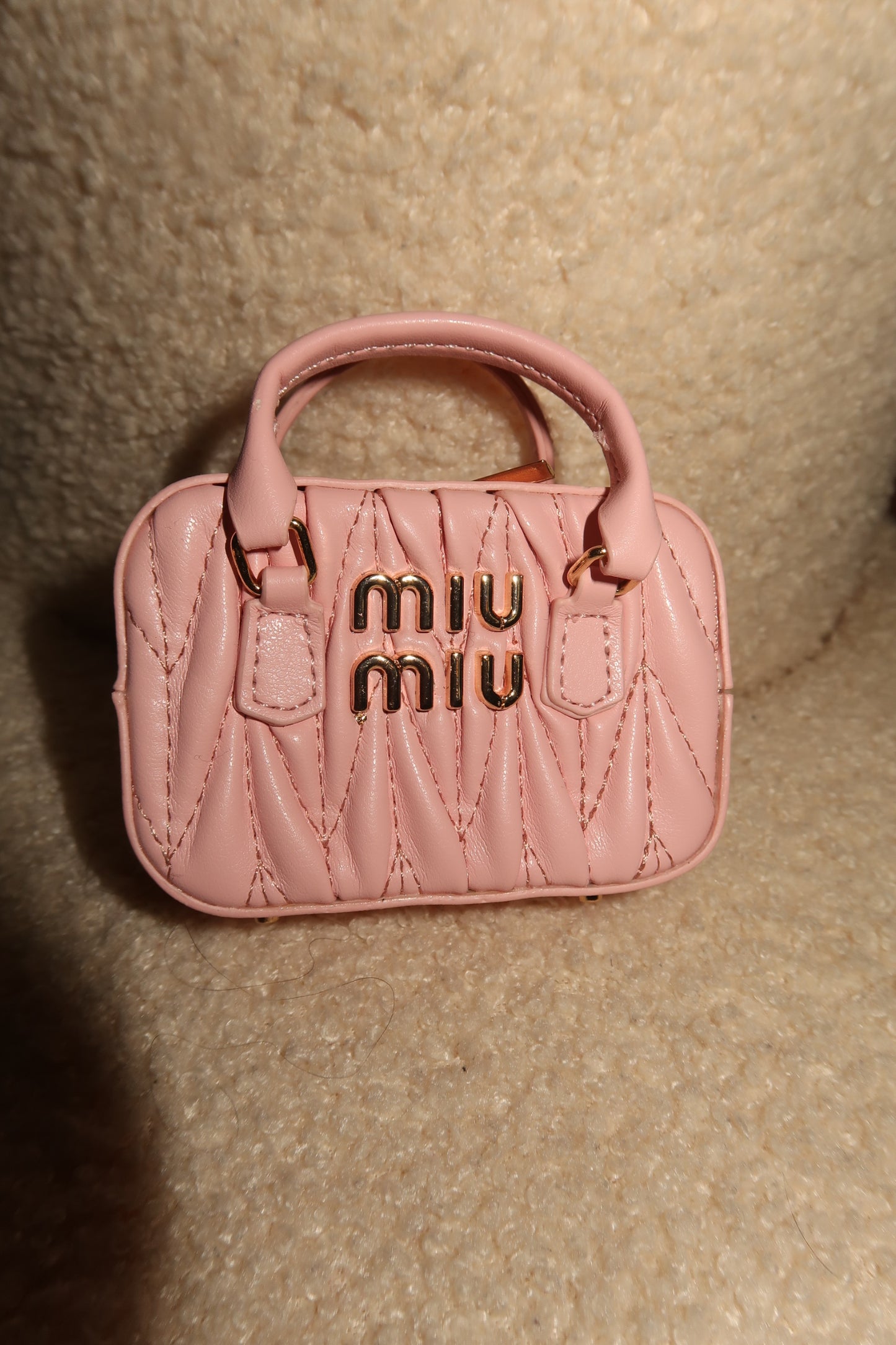 Pink miu Duffle
