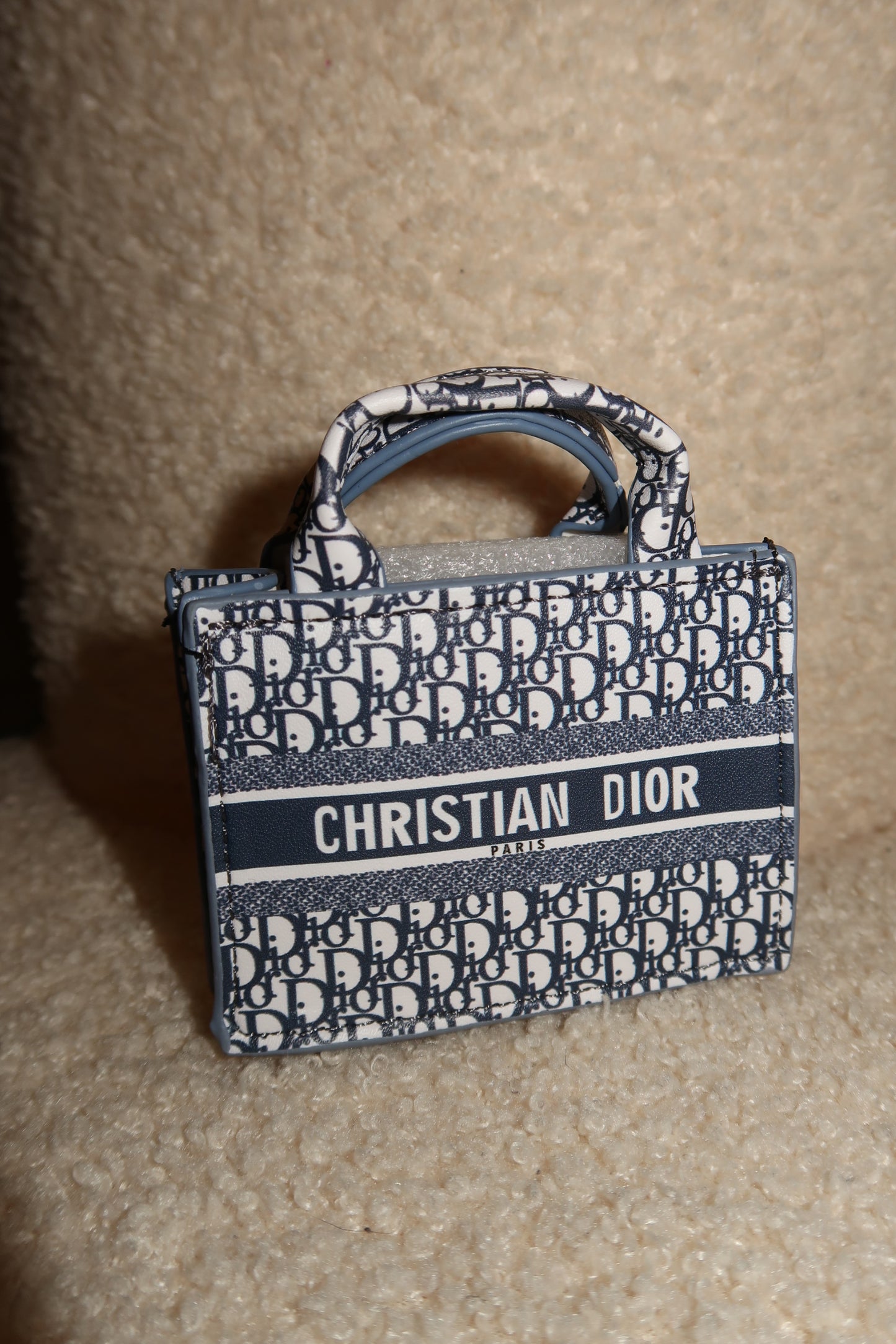 Blue D Tote Bag