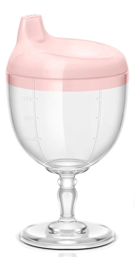 Pink sippy cup