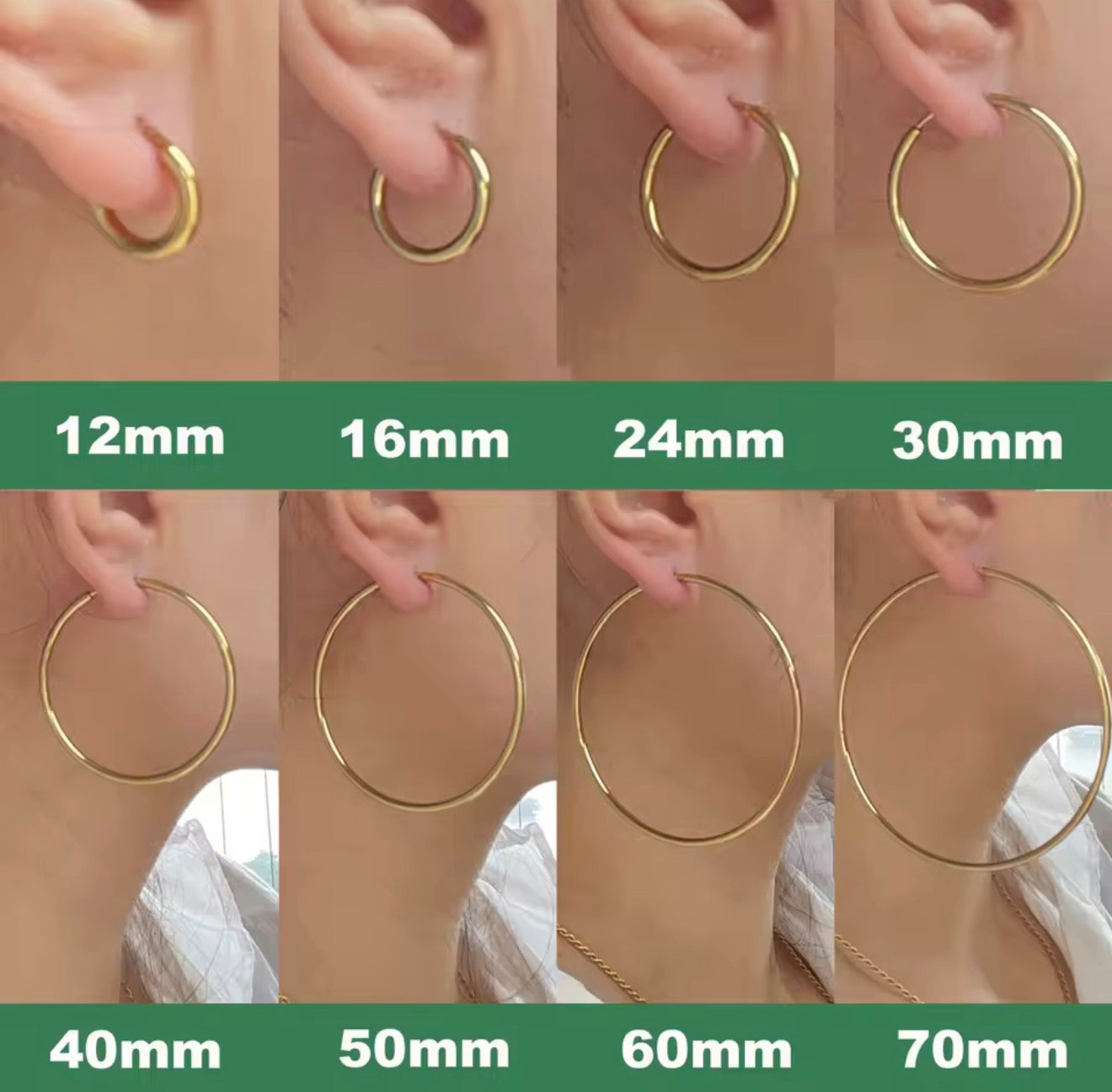 Custom Hoop Earrings