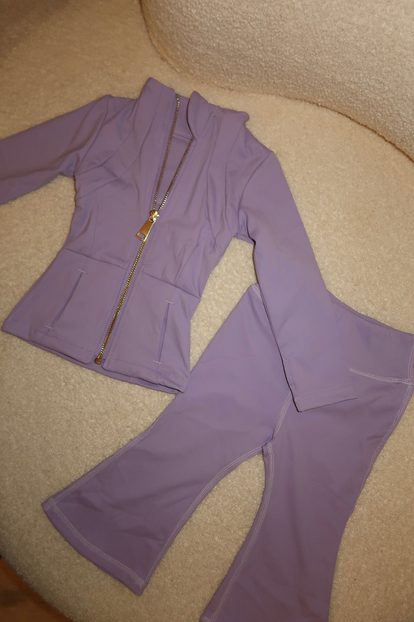 Purple yoga set