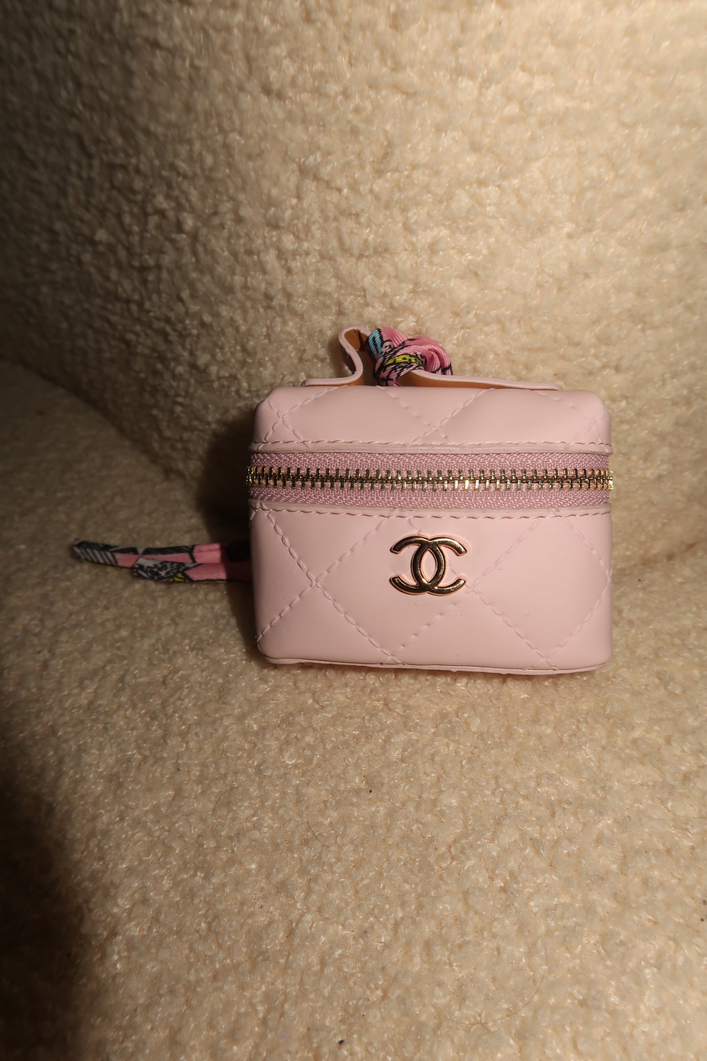 Pink C vanity