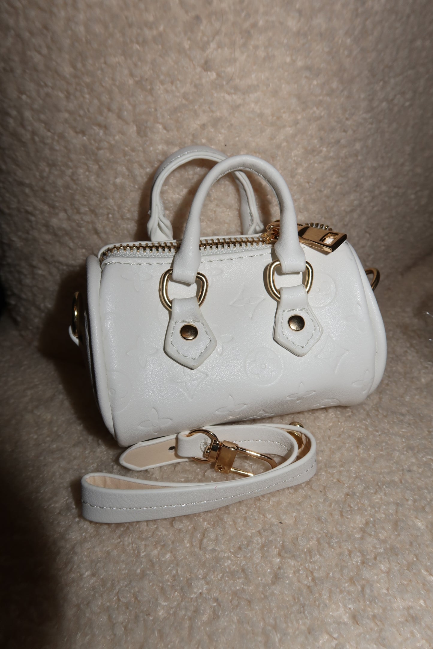 White Duffle Bag