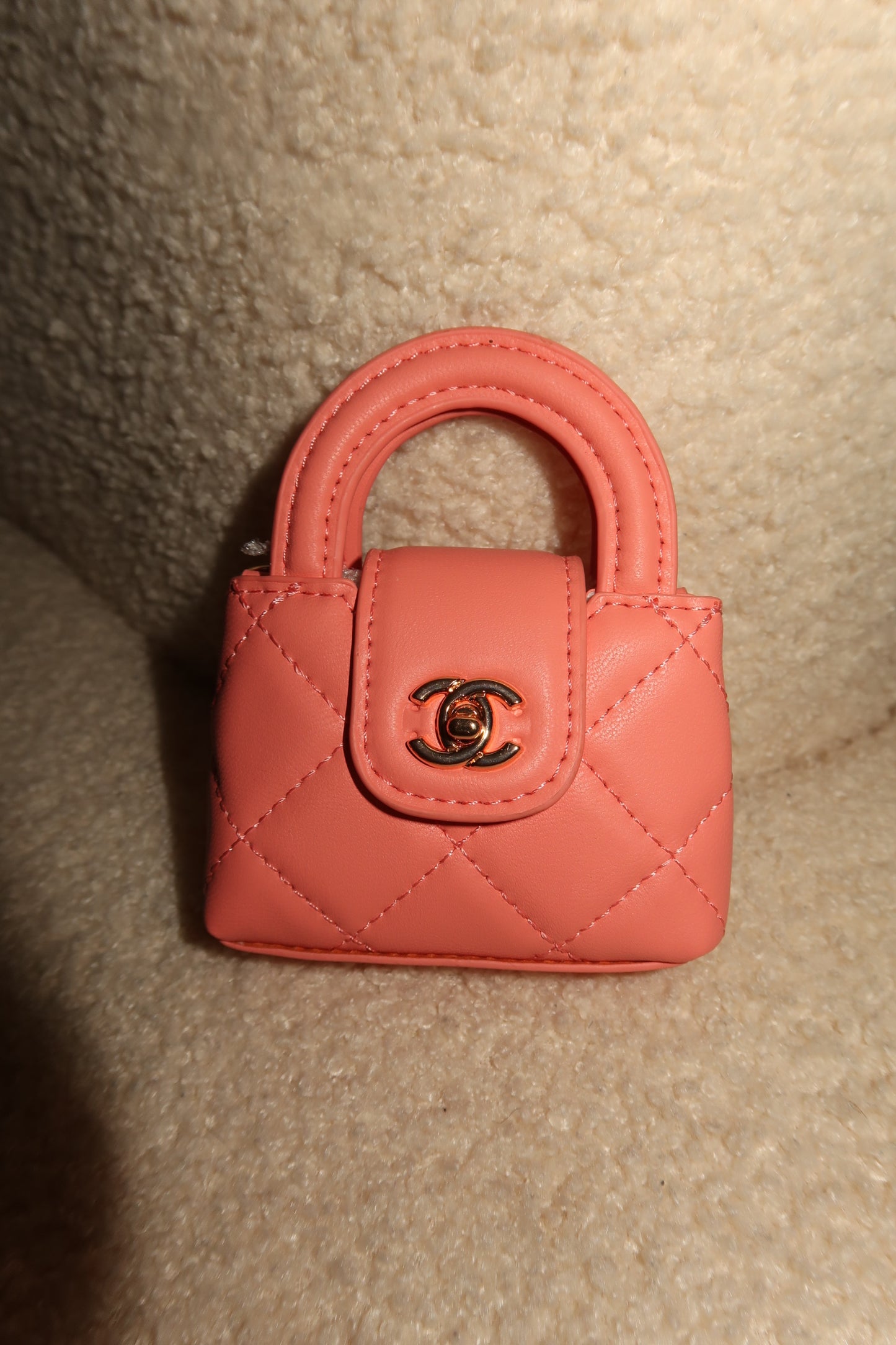 Peach Kelly Bag