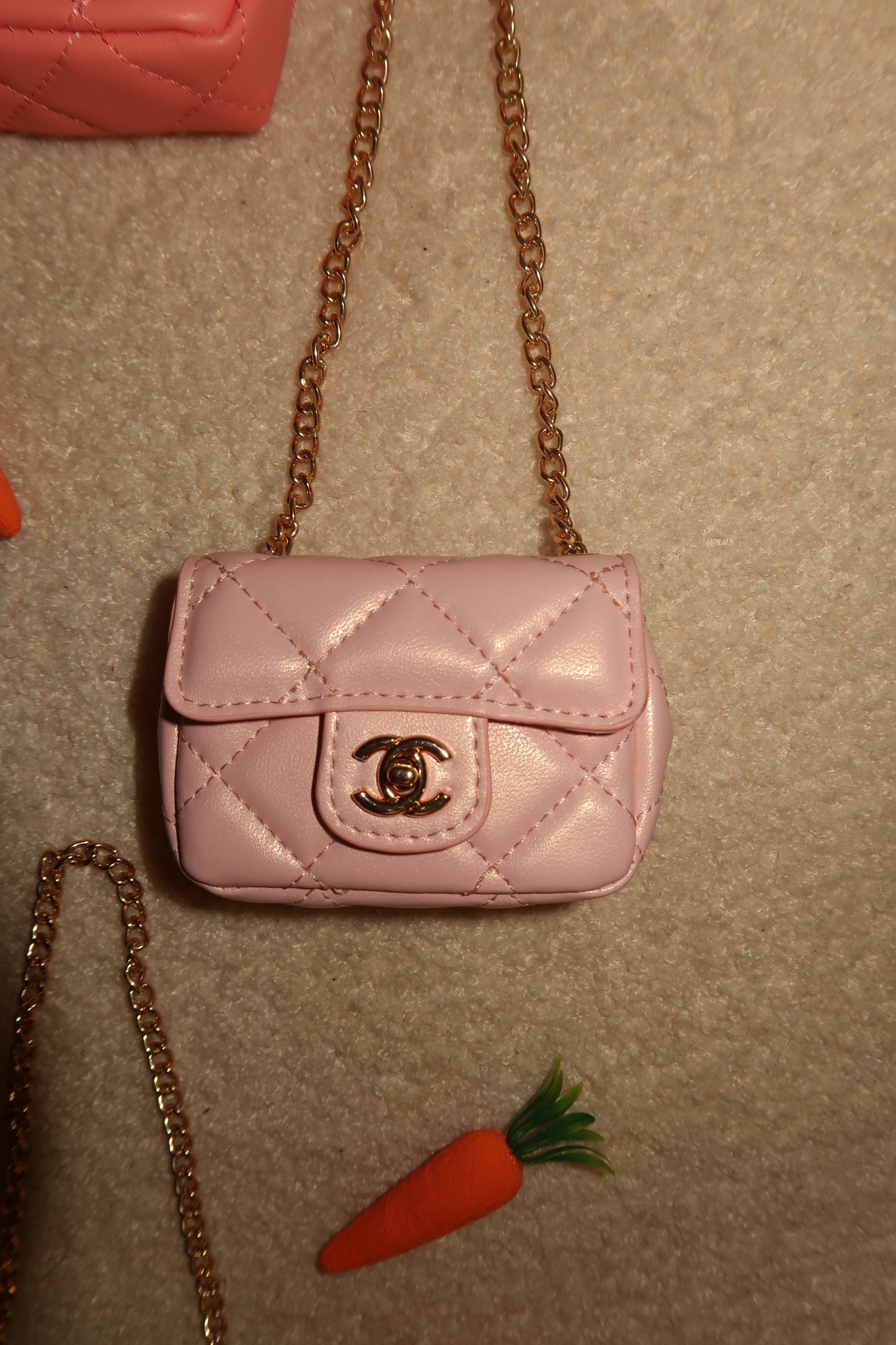 Pink Flap Bag