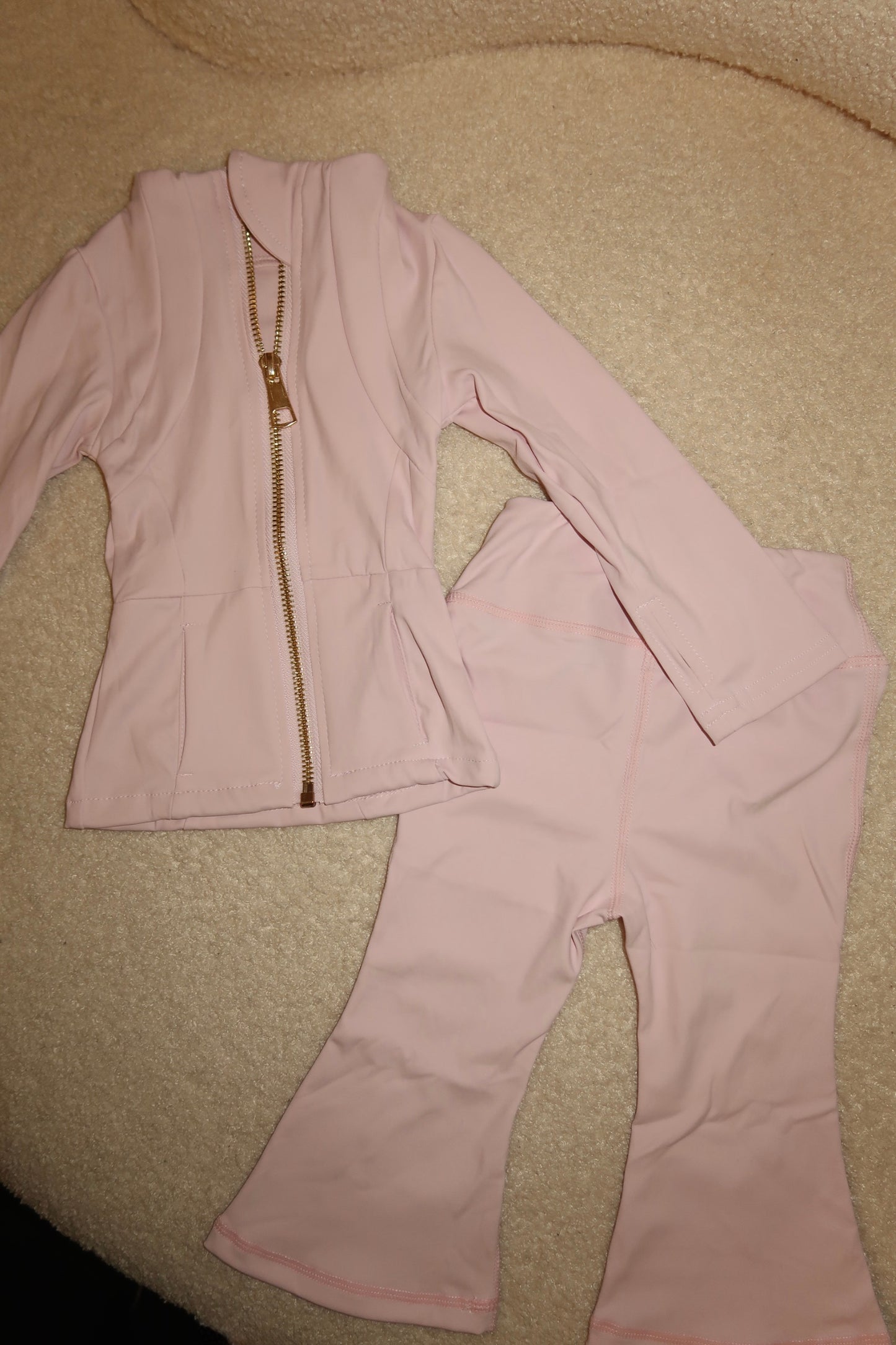 Pink yoga set