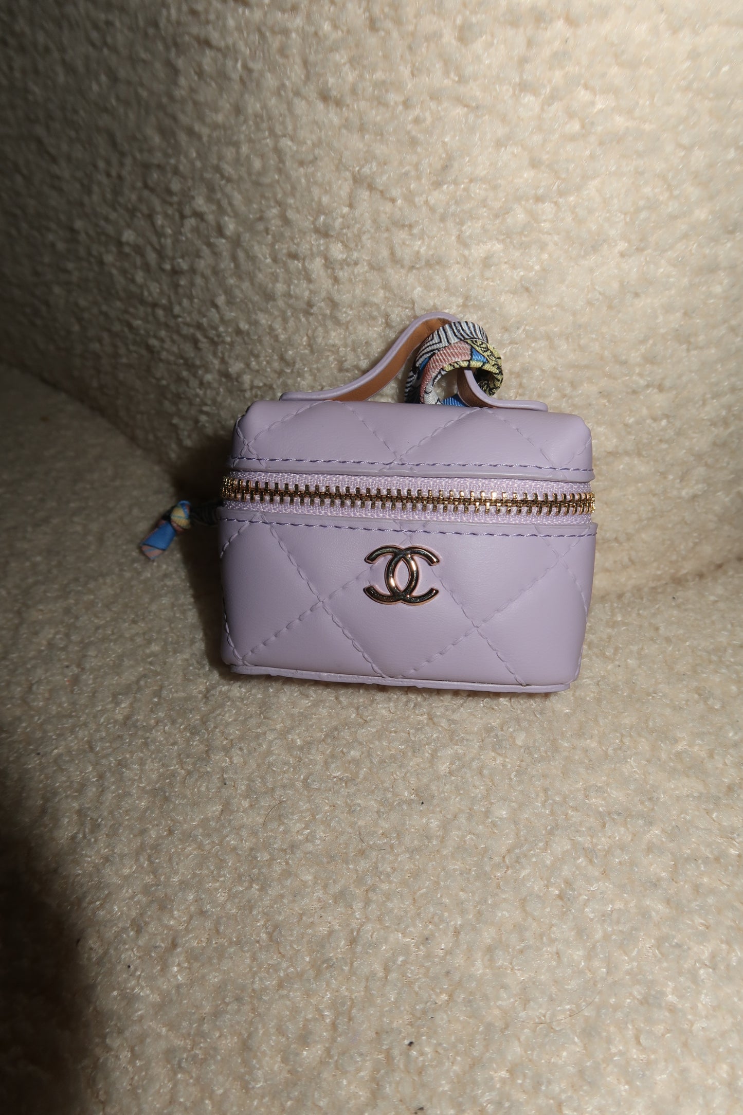 Purple C vanity