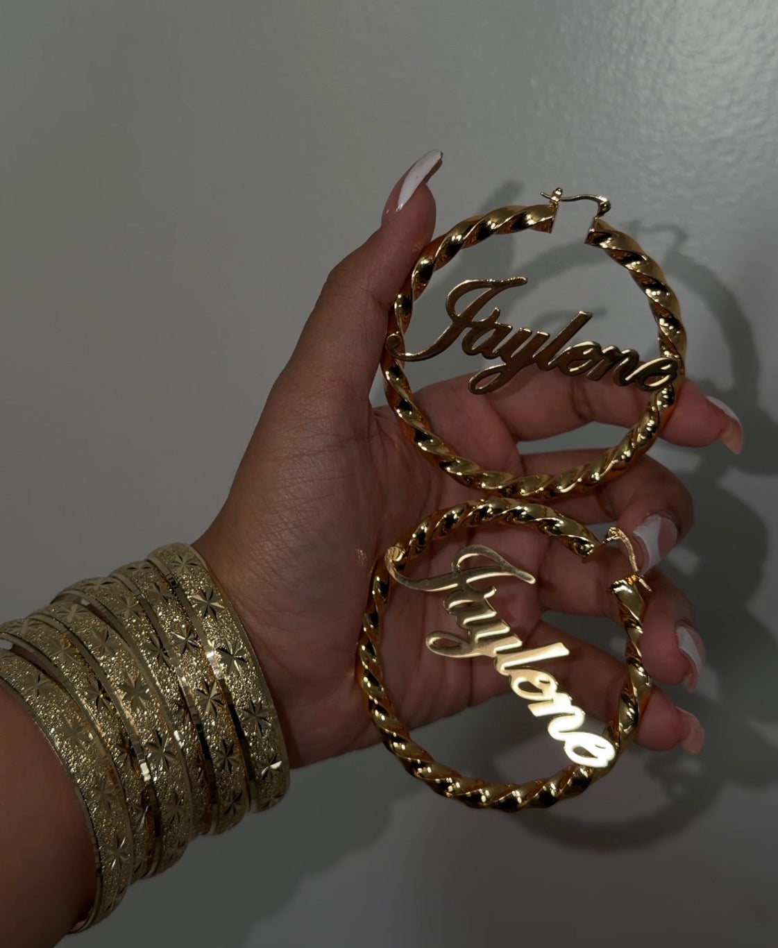 Custom Hoop Earrings