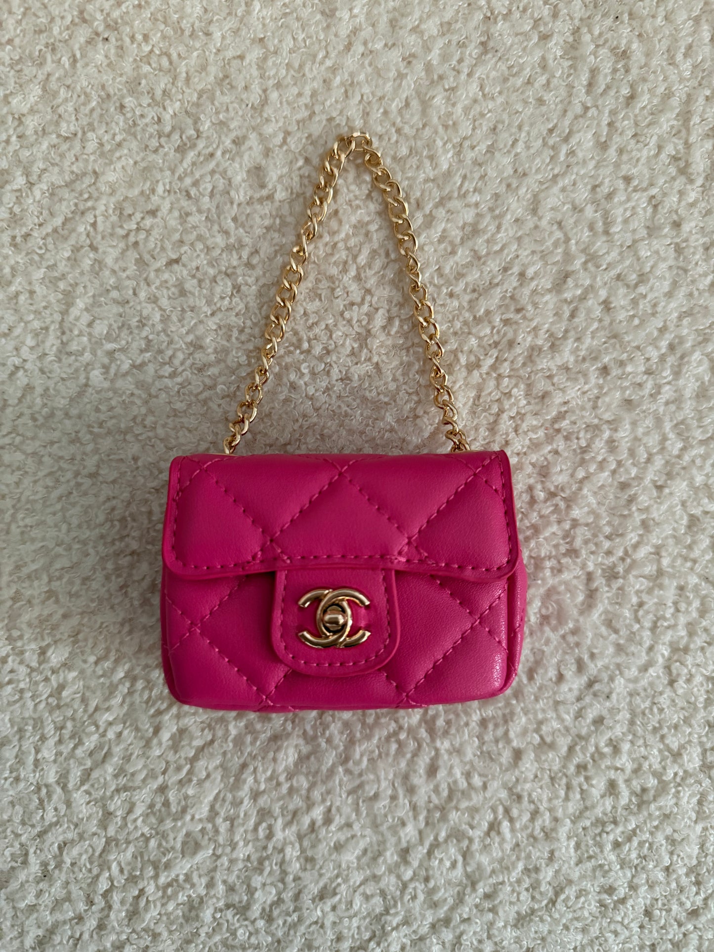 Hot Pink Flap Bag
