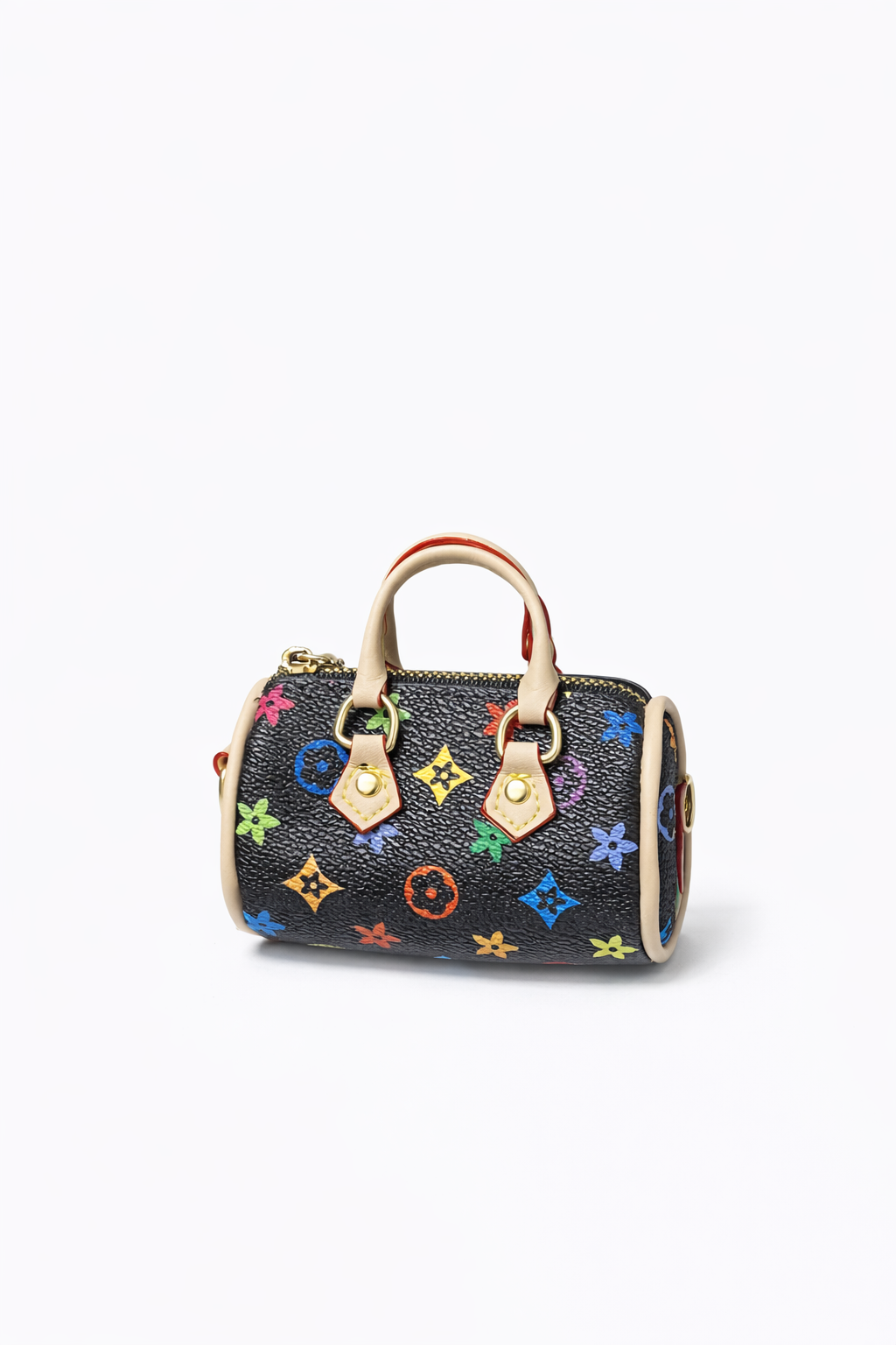 Black Multicolor Duffle bag
